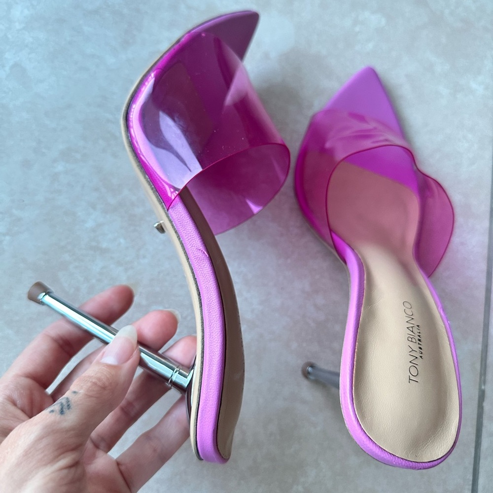 Tony Bianco Mylo Heel in Pink - Picture 10 of 10
